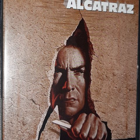 ESCAPE FROM ALCATRAZ (DVD)norsk tekst