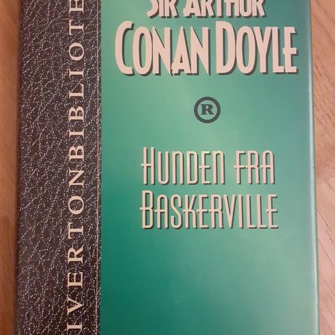 HUNDEN FRA BASKERVILLE - Sir. Arthur Conan Doyle.