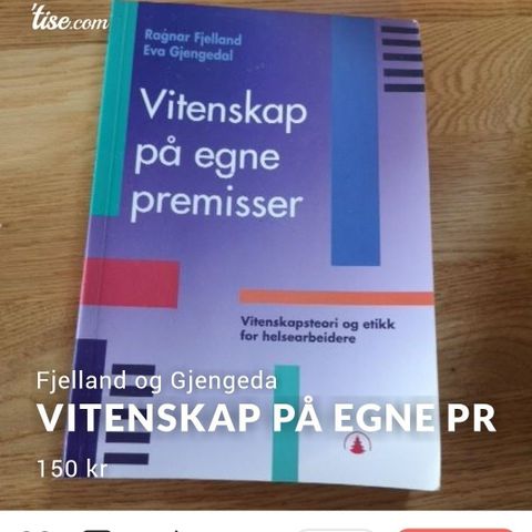 Vitenskap på egne premisser