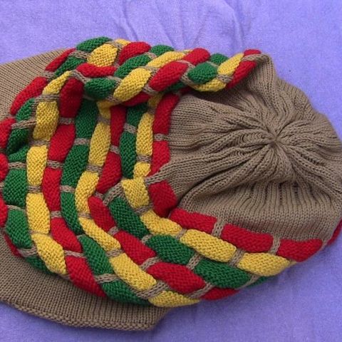 Rasta hats - luer - knittet caps