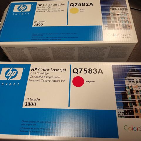 Toner, HP Q7583 A (magenta). Ny gi-bort pris!