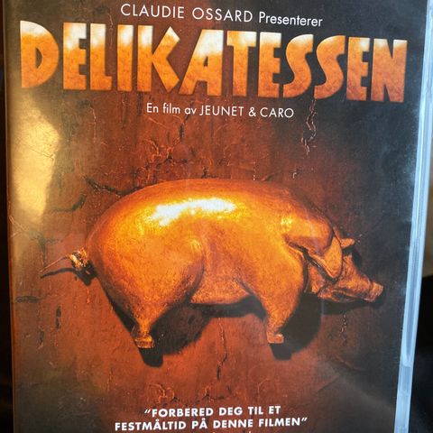 Delikatessen (Norsk tekst) dvd