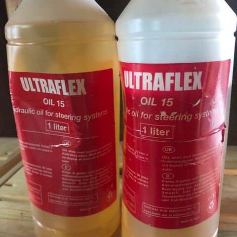 ULTRAFLEX OIL 15 hydraulic oil for steering system 