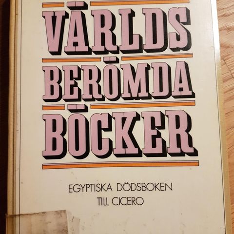 Varlds berømte bøcker /  verdens berømte bøker