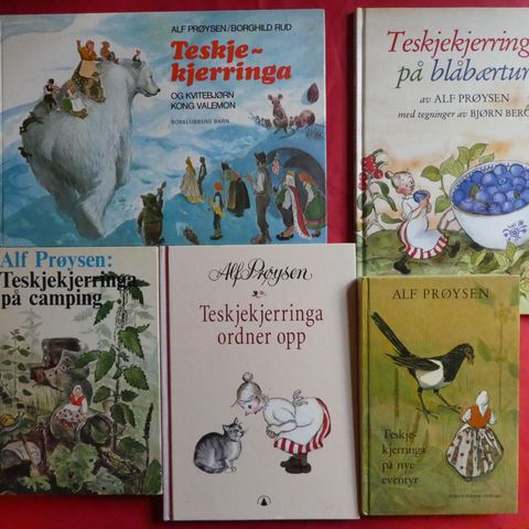 Alf Prøysen: Teskjekjerringa bøker