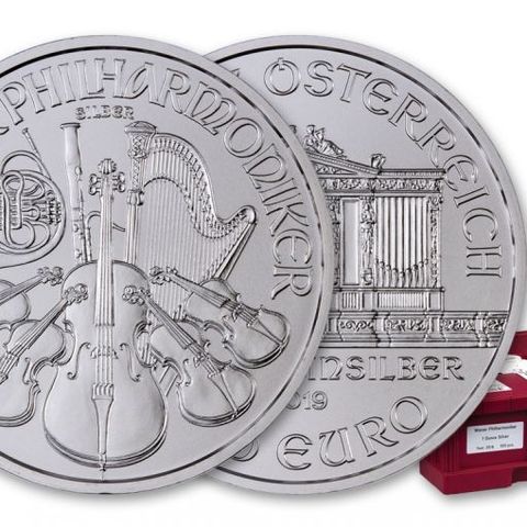 2019  Østerrike Philharmonic 1 oz Sølv