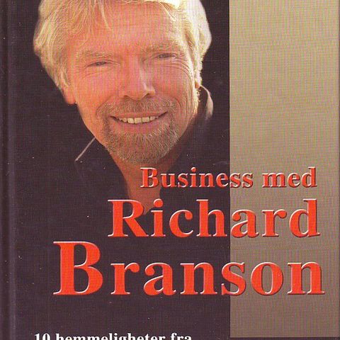 BUSINESS med RICHARD BRANSON. Bok