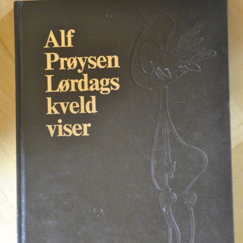Alf Prøysen: Lørdags kveld viser. Innb. (O). Sendes