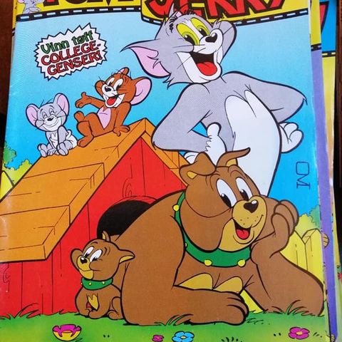 Blader 80- og 90-tallet: Mikke Mus, Donald, Tom & Jerry....