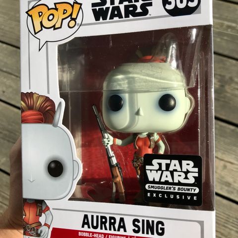 Funko Pop! Aurra Sing | Star Wars (303) Excl. to Smuggler's Bounty