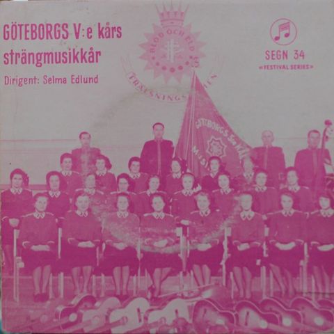 Göteborgs V:e Kårs Strängmusikkår – Frid Underbar ( 7", EP)
