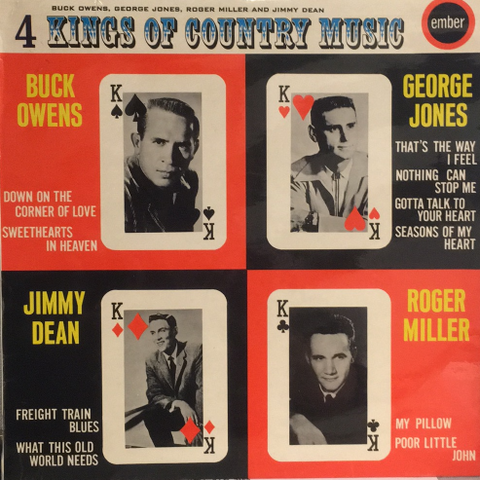 4 Kings Of Country Music   ( LP, Comp 1967)