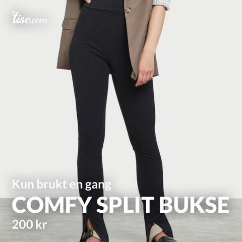 Comfy Split Bukse