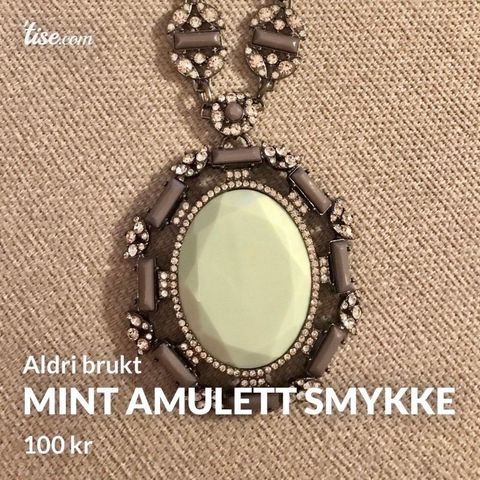 Mint Amulett Smykke