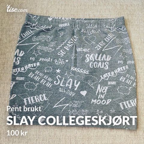 Slay Collegeskjørt