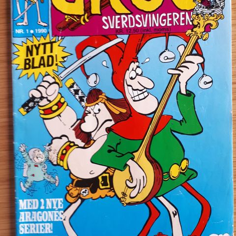 Groo "Sverdsvingeren" Tegneserieblad!