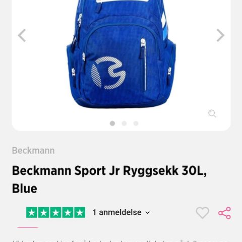 Backman ryggsekk