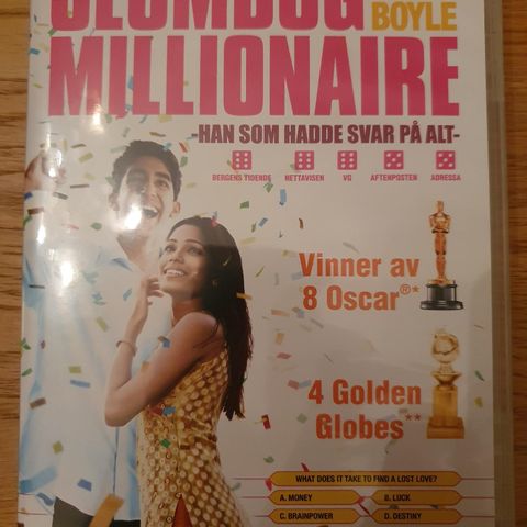 Slumdog Millionaire DVD