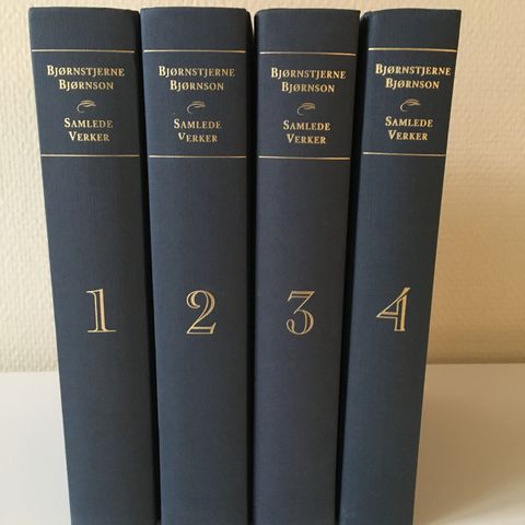 Bjørnstjerne Bjørnson Samlede Verker - 4 bind