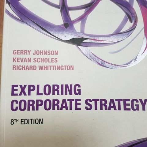 Exploring corporate strategy 8th edition