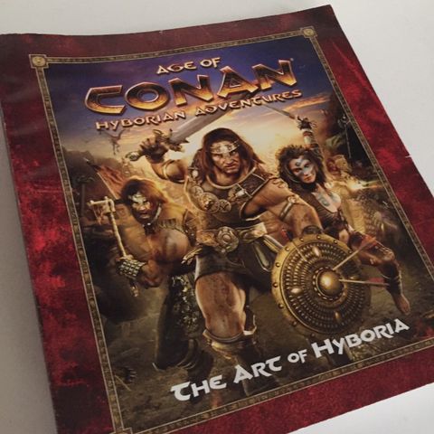 Age of Conan Hyborian Adventures + The Art of Hyboria (paperback)