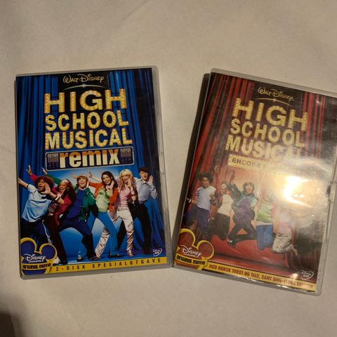 High School Musical - 2 stk DVD