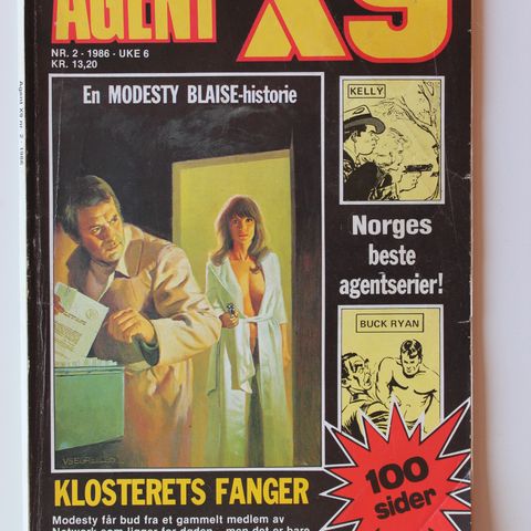 1986 AGENT X9  BLADER
