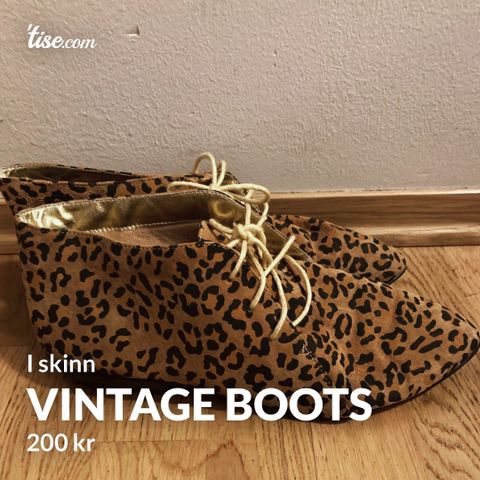 Vintage boots strls 40