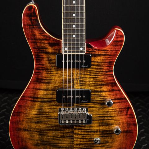 Harley Benton CST-24T P90 Paradise Flame (PRS Custom 24 style)