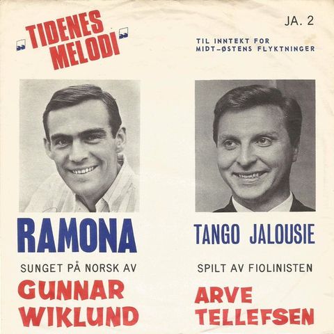 Gunnar Wiklund, Arve Tellefsen – Tidenes Melodi (  7", Single 1967)