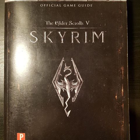 Skyrim Prima Official Game Guide - Softcover - R&E Versjon