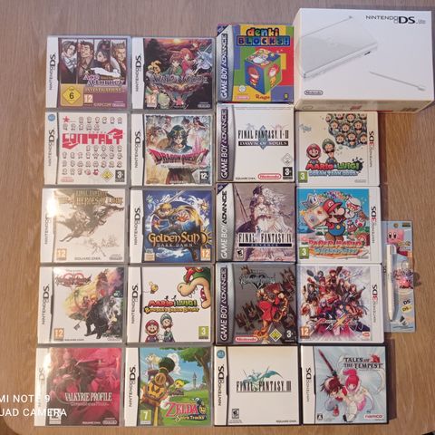 Game Boy Advance, DS & 3DS spill til salgs