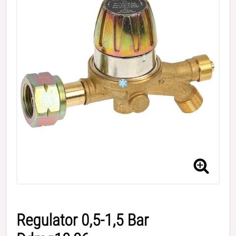 Regulator 0,5-1,5 Bar Ddmg18,36.