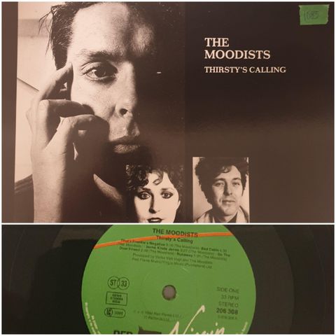 VINTAGE/RETRO LP-VINYL "THE MOODISTS/THIRSTY'S CALLING  1984"