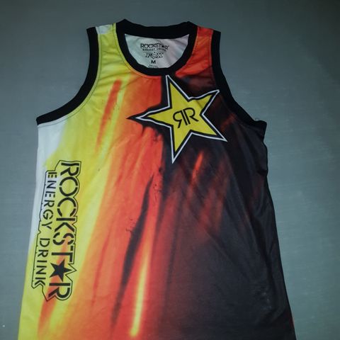 Rockstar Energy Drink Jersey Tanktop / Singlet - Som Ny!