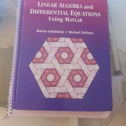 Linear algebra and differential  using MATLAB