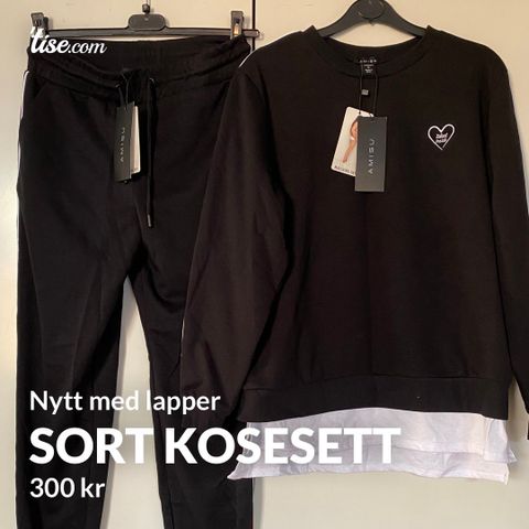 Sort Kosesett