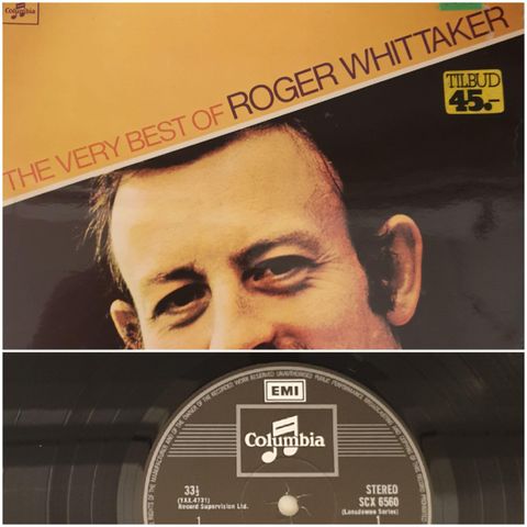 VINTAGE/RETRO LP-VINYL "ROGER WHITTAKER/THE VERY BEST OF "