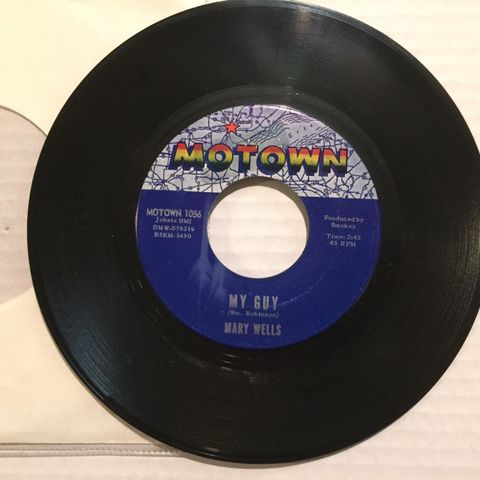 MARY WELLS / MY GUY - 7" VINYL SINGLE