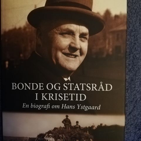 Bonde og statsråd i krisetid.  Biografi Hans Ystgaard.