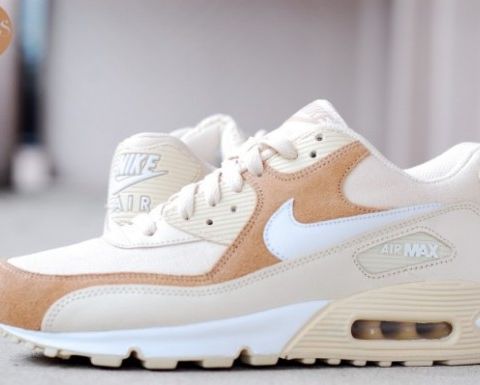 Nike Air Max 90 i sand/khaki, str. 36