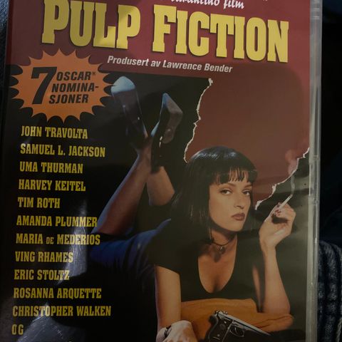 Pulp fiction (2 disk) Norsk tekst - Dvd