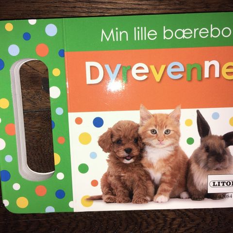 Bok/barnebok/bærebok: Min lille bærebok Dyrevenner