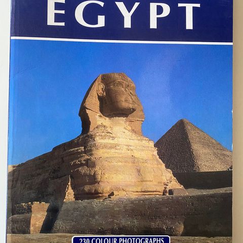 Engelsk bok om Egypt: This is Egypt. 230 color photographs.