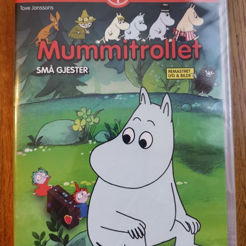 Mummitrollet - Små gjester (DVD, i plast, remastret lyd & bilde)