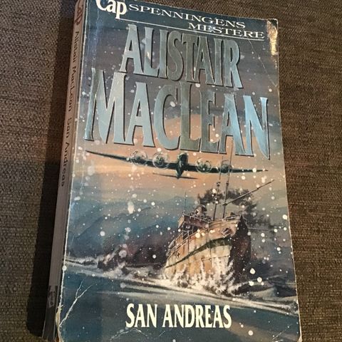 Pocketbok: Alistair Maclean, San Andreas