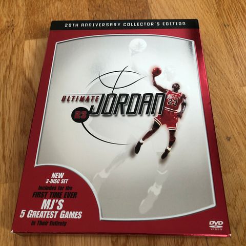 FRI FRAKT NY Ultimate Michael Jordan 3 disk DVD Collector’s Edition
