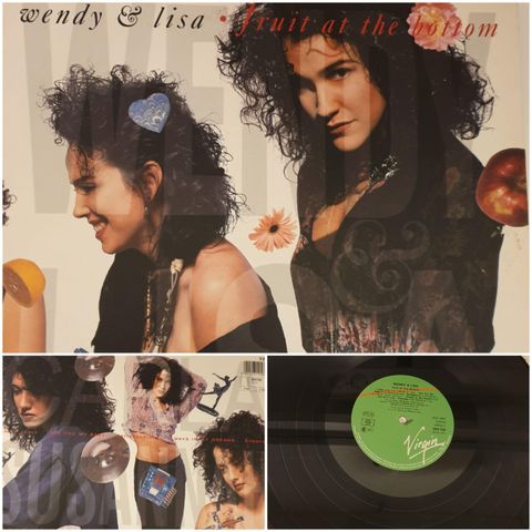 VINTAGE/RETRO LP-VINYL "WENDY & LISA/FRUIT AT THE BOTTOM 1989"