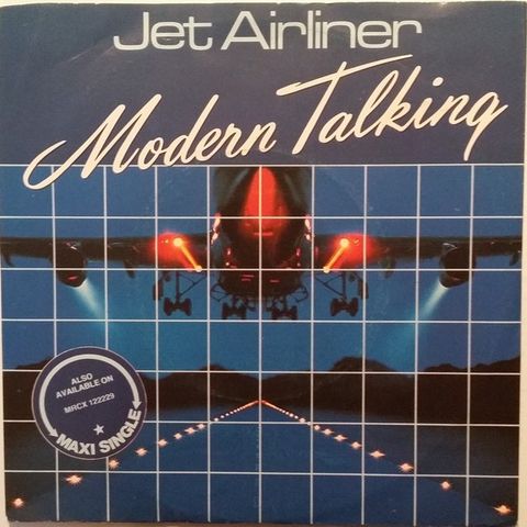 Modern Talking – Jet Airliner (  7", Single 1987)