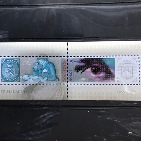Norske frimerker 150år. 2005